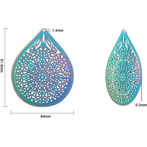 ✨3 for$33✨NWT Earrings✨ ✨Hand Crafted ✨Artisan!✨ - Picture 2 of 4